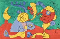 Joan Miro UBU ROI (King Ubu) PLATE VII Lithograph - Sold for $3,712 on 05-16-2026 (Lot 42).jpg